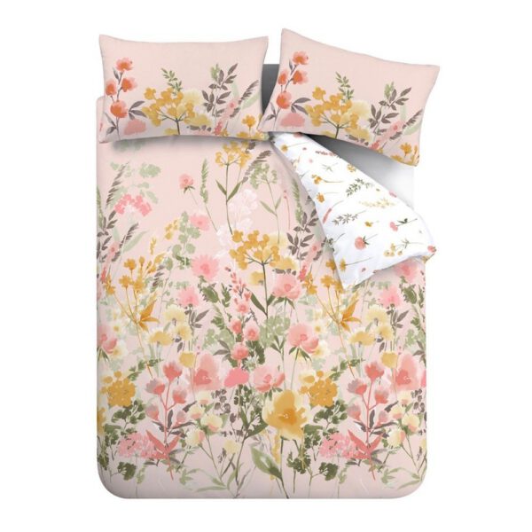 Rózsaszín ágyneműhuzat Countryside Floral – Catherine Lansfield