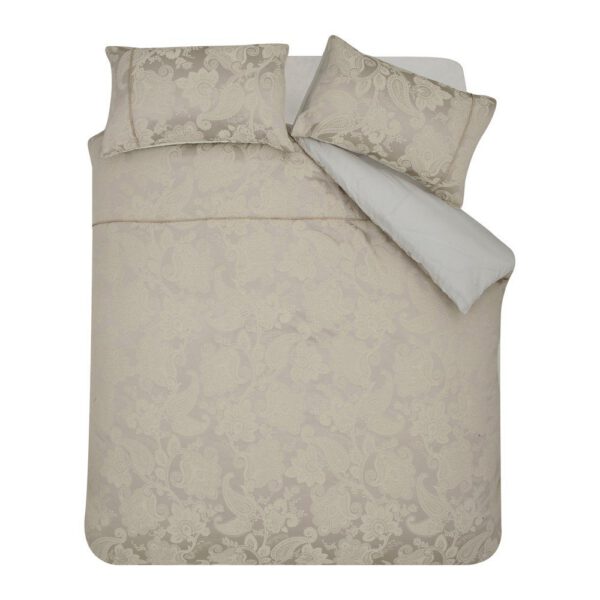 Világosbarna jacquard ágyneműhuzat Opulent Jacquard – Catherine Lansfield