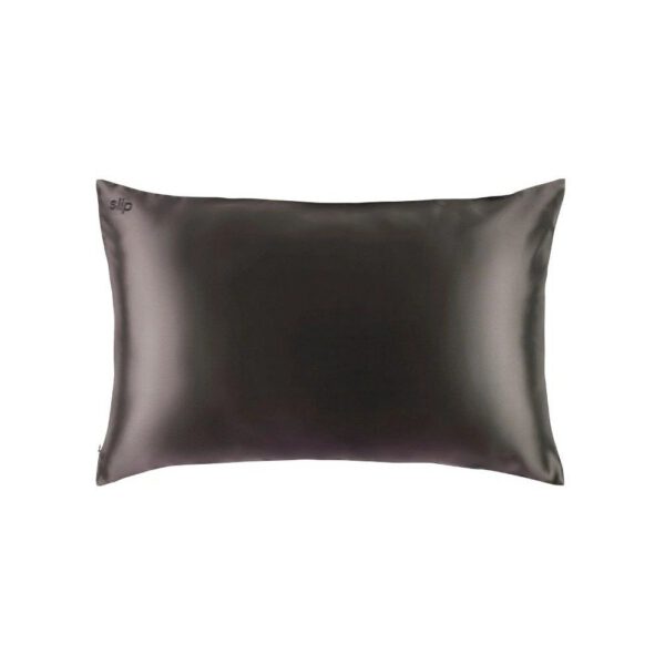 Selyem párnahuzat 51x76 cm Charcoal – slip