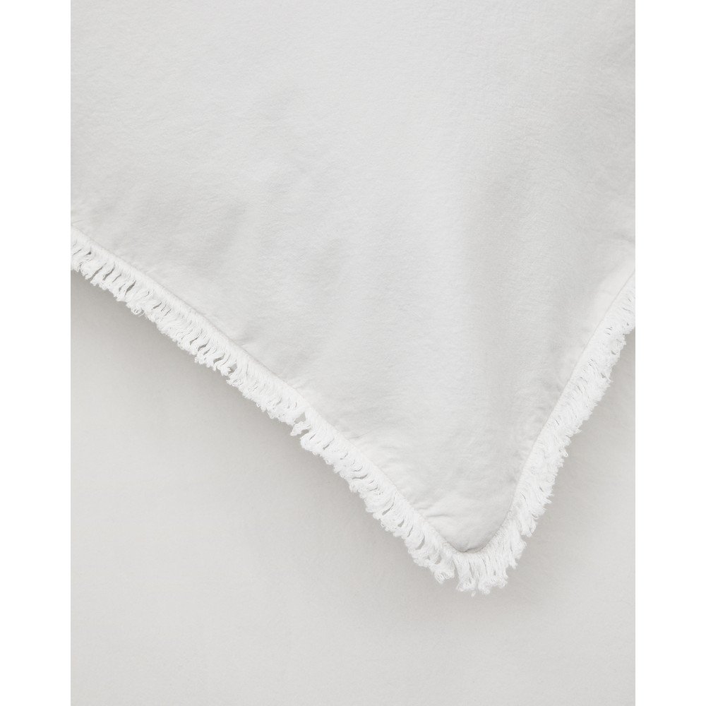 Krémszínű kétszemélyes hosszabbított pamut-perkál ágyneműhuzat 240x220 cm Sifinia – Kave Home