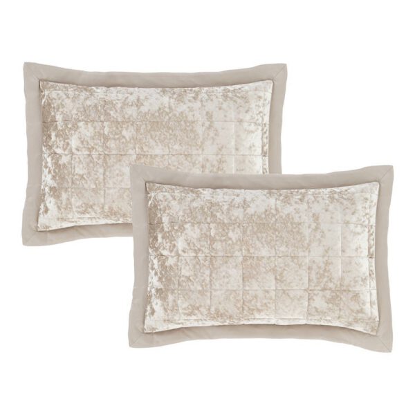 Bársony párnahuzat szett 2 db-os 50x75 cm Crushed Velvet – Catherine Lansfield
