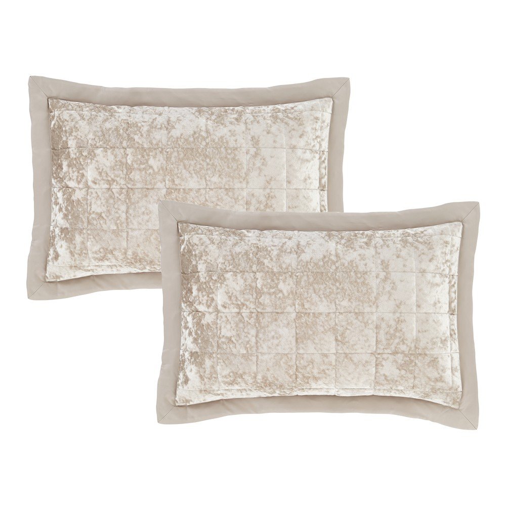 Bársony párnahuzat szett 2 db-os 50x75 cm Crushed Velvet – Catherine Lansfield