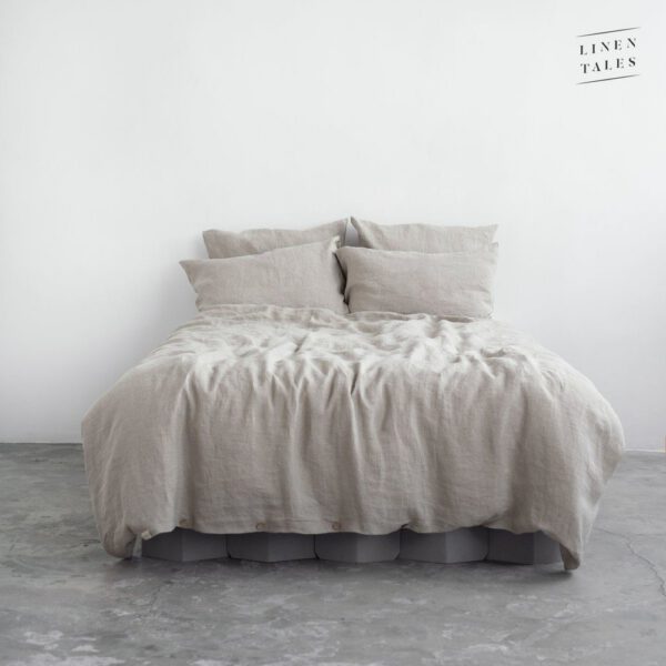 Natúr színű len ágyneműhuzat Natural – Linen Tales