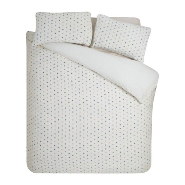 Krémszínű -hosszabbított mikroplüss ágyneműhuzat Cosy Spot – Catherine Lansfield