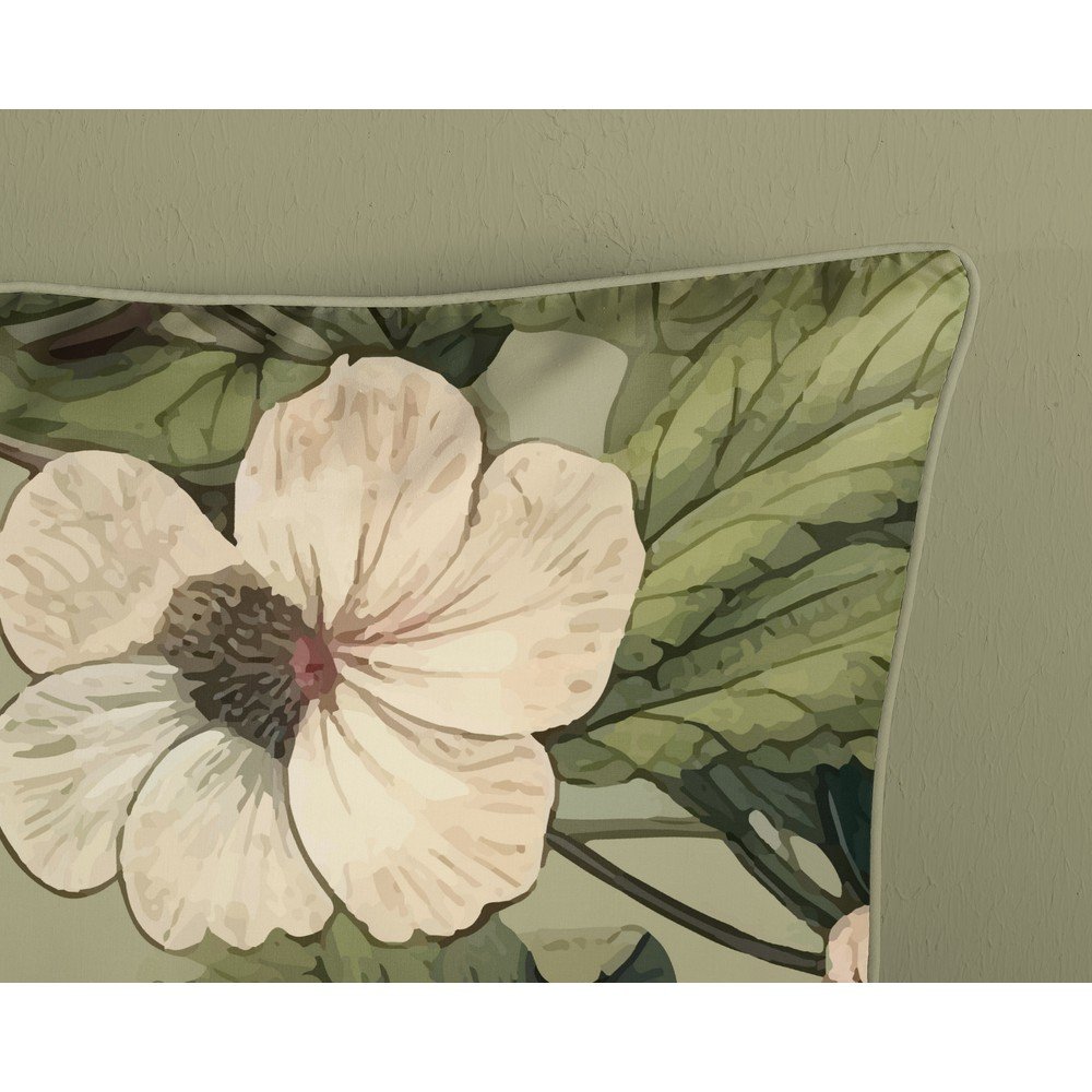 Khaki egyszemélyes-hosszabbított pamut-szatén ágyneműhuzat 140x220 cm Onaz – Descanso