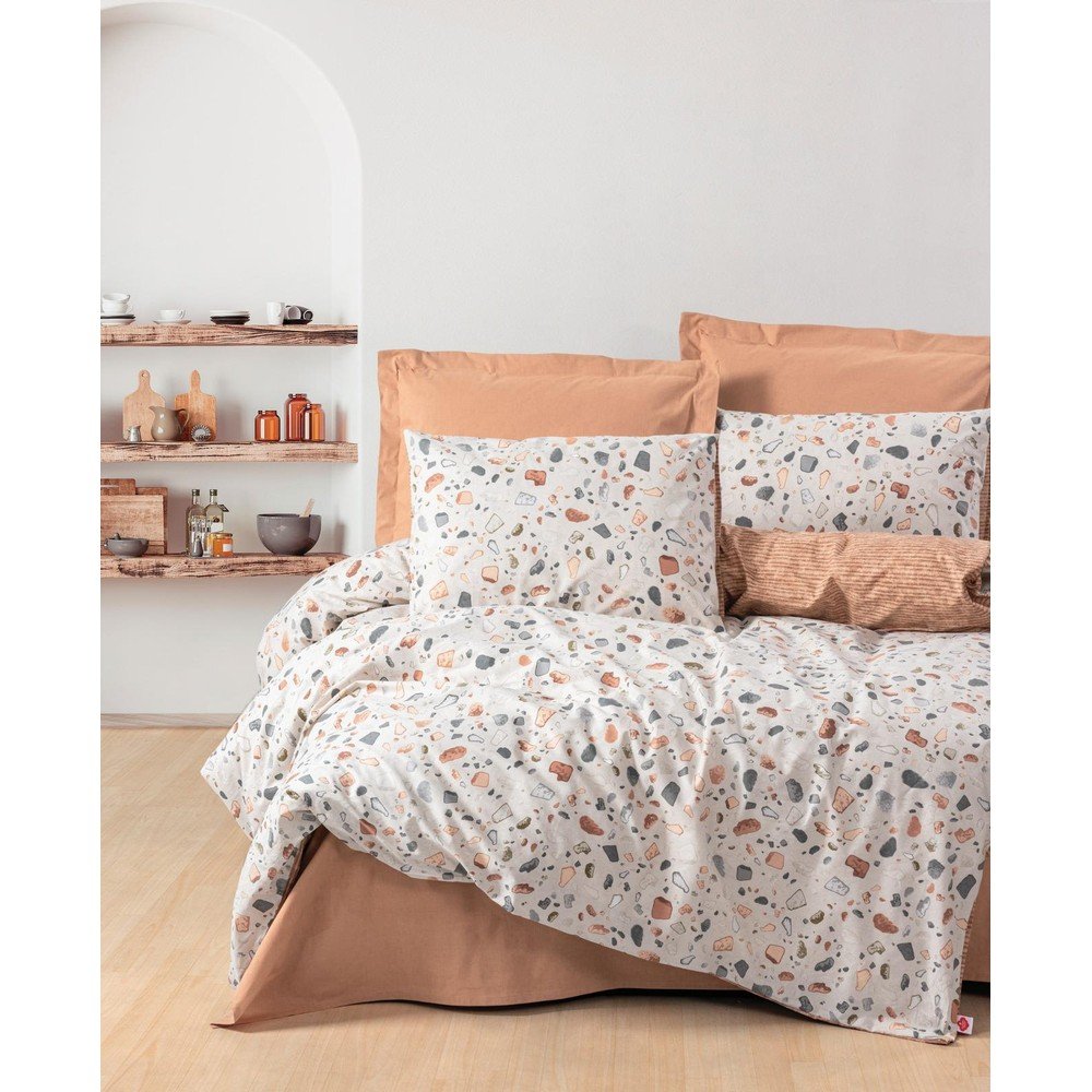 Egyszemélyes renforcé pamut ágyneműhuzat 140x200 cm Earth-Inspired Calm – Mila Home Luxury